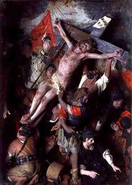 The Crucifixion (a Sicilian Risorgimento painting) from Italian pictural school