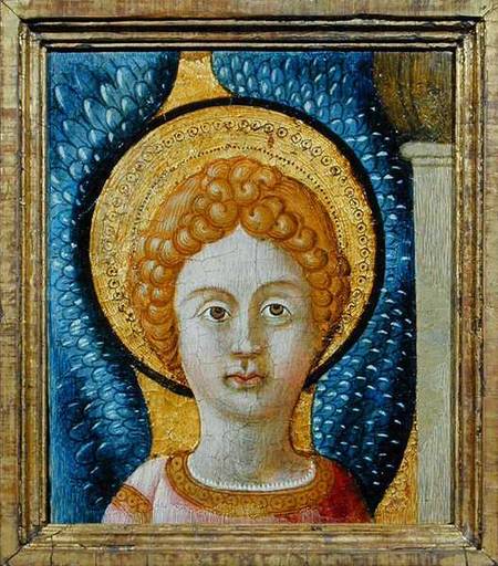 Head of an Angel from Italian pictural school