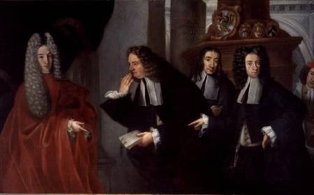 A Judge and Three Advocates, Venetian School from Italian pictural school