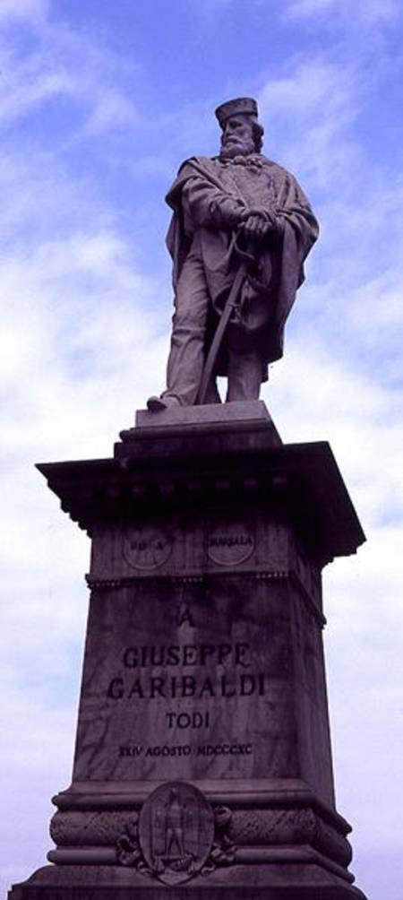 Monument to Giuseppe Garibaldi (1807-82) from Italian pictural school