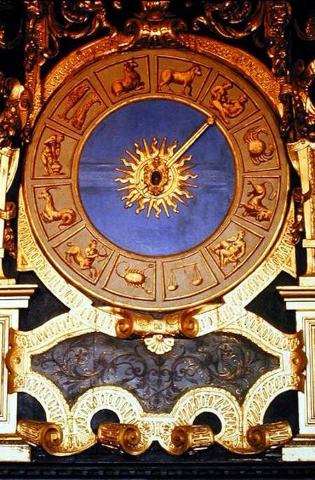 Orologio Zodicale (Zodiac Clock) from Italian pictural school