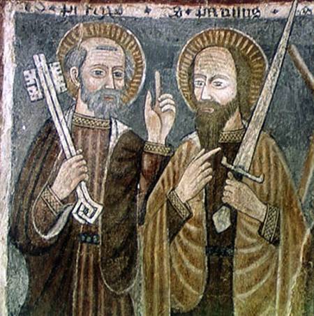 St. Peter and St. Paul from Italian pictural school