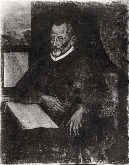 Portrait of Giovanni Pierluigi da Palestrina (1525-94) from Italian pictural school