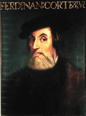 Portrait of Hernando Cortes (1485-1547)