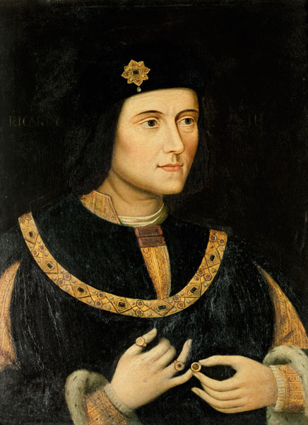 Portrait of Richard III from Italian pictural school