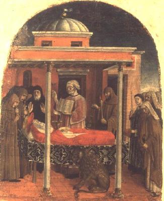 The Funeral of St. Jerome, Ferrarese School, 1450 from Italian School, (15th century)