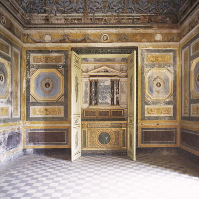 The hall of mirrors (photo) from Italian School, (18th century)