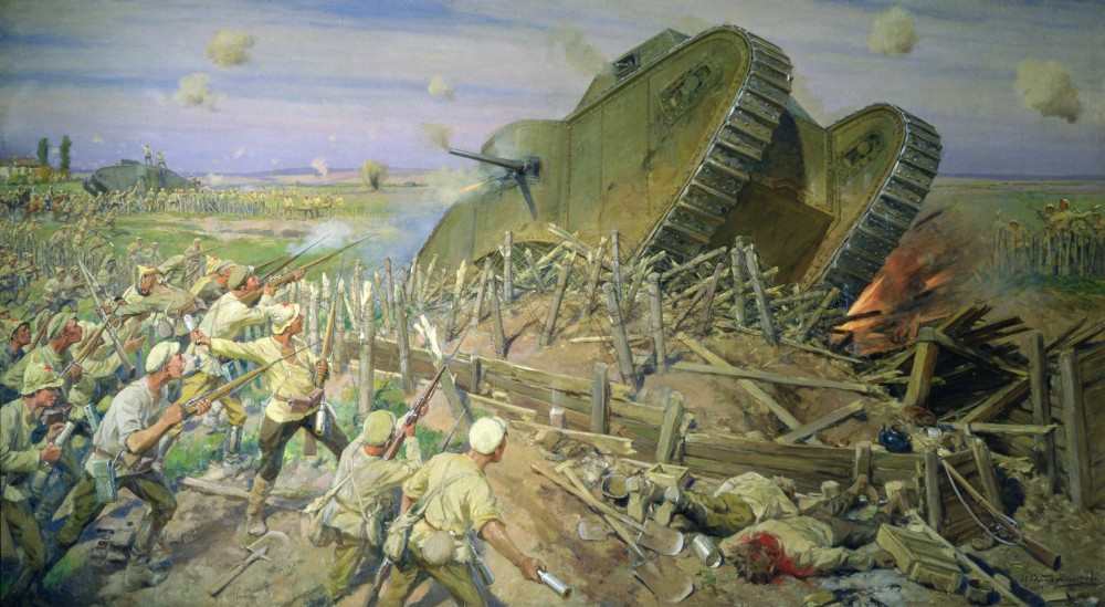 The Capturing of a Tank near Kakhovka from Ivan Alexeyevich Vladimirov