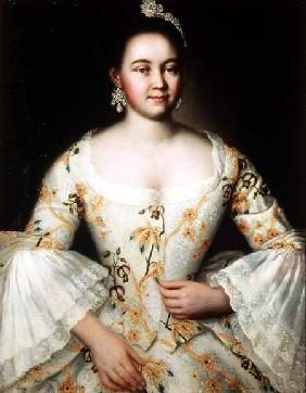 Portrait of the wife of Mikhail Yakovlev