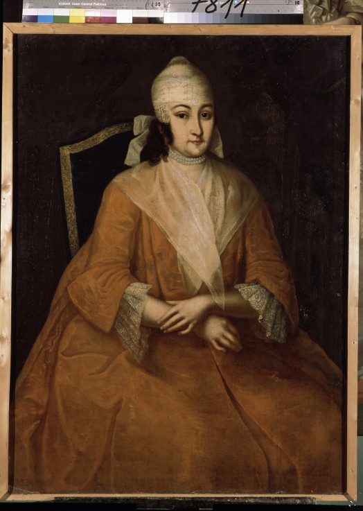 Portrait of Anna Leopoldovna, regent of Russia (1718-1746) from Iwan Jakowlewitsch Wischnjakow