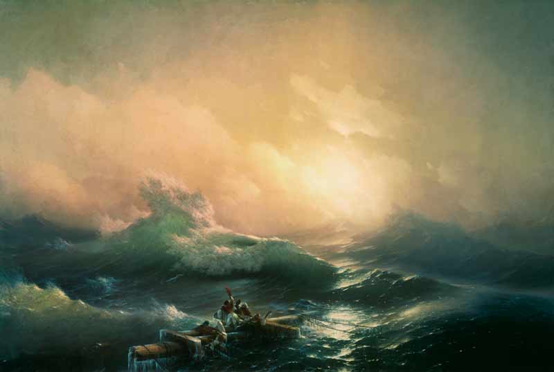 The wave from Iwan Konstantinowitsch Aiwasowski