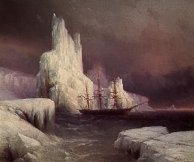 Icebergs from Iwan Konstantinowitsch Aiwasowski