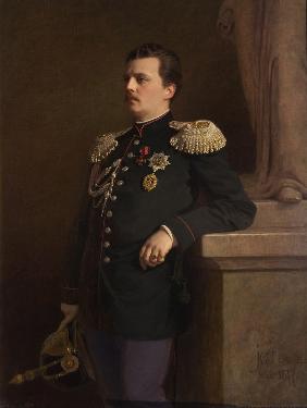 Portrait of Grand Duke Vladimir Alexandrovich of Russia (1847-1909)