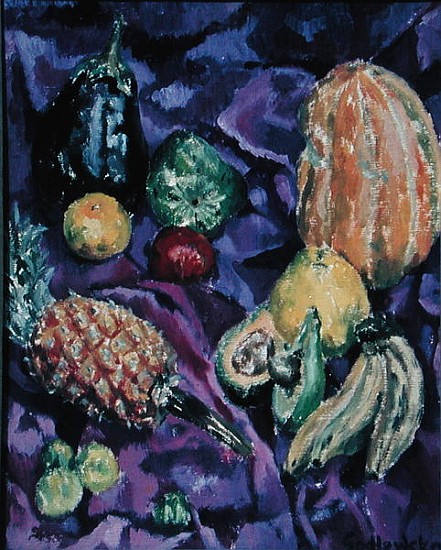 Fruit and Vegetables, Haiti, 1961 (oil on board)  from Izabella  Godlewska de Aranda