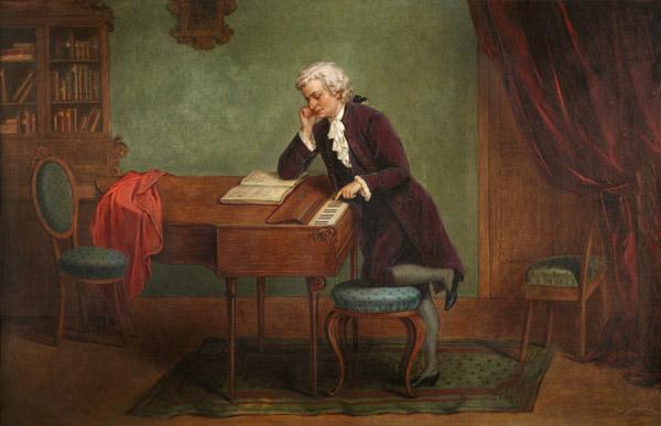 Mozart Composing