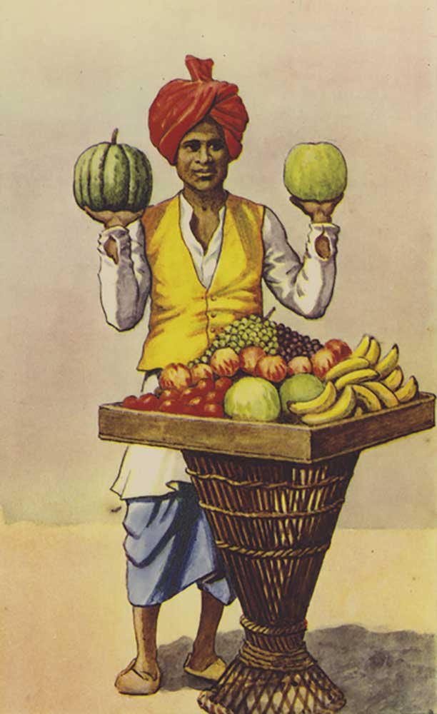 Fruit seller from J. Macfarlane