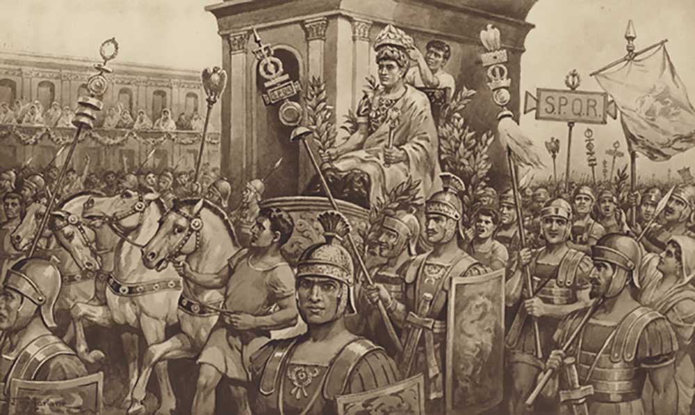 Roman triumph from J. Macfarlane