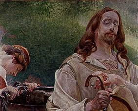 Christ and the Samariterin from Jacek Malczewski