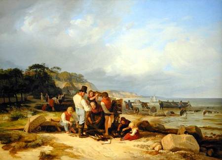 Fishermen in Probstei from Jacob Gensler