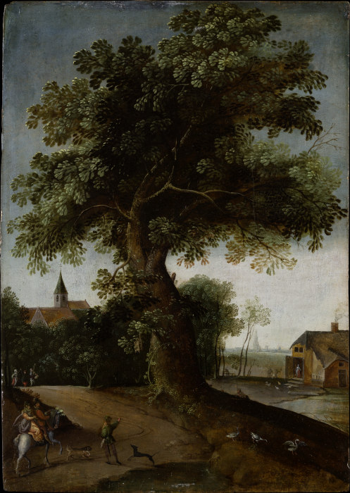 Landscape with Large Tree from Jacob Grimmer