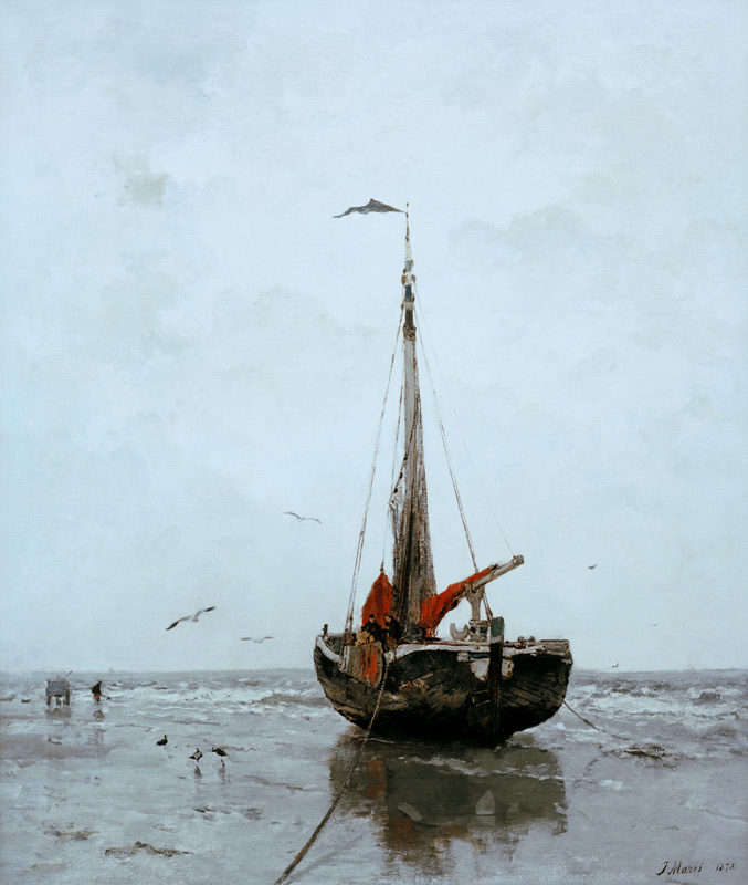 The Fishing Boat from Jacob Henricus or Hendricus Maris