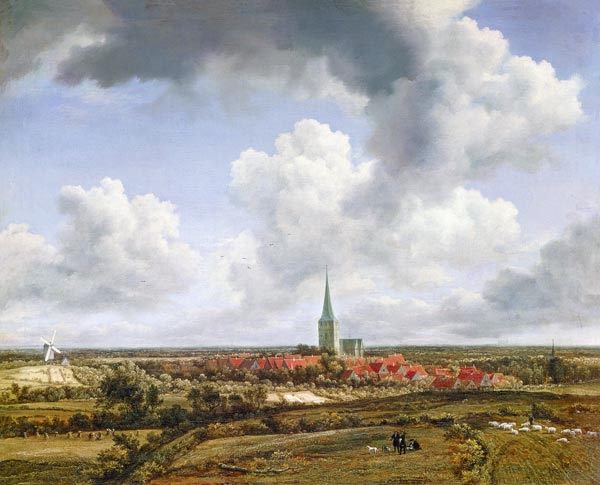View of Ootmarsum from Jacob Isaacksz van Ruisdael