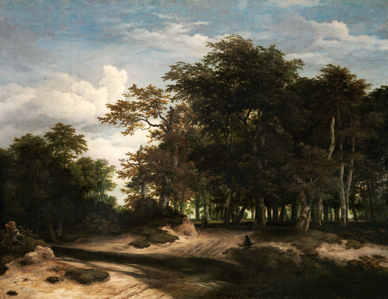 The Great Forest from Jacob Isaacksz van Ruisdael