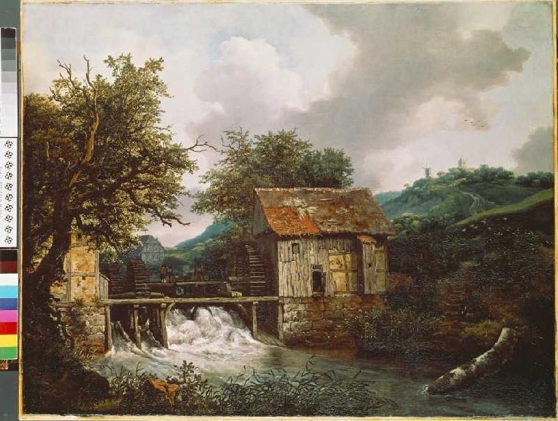 Two mills from Jacob Isaacksz van Ruisdael