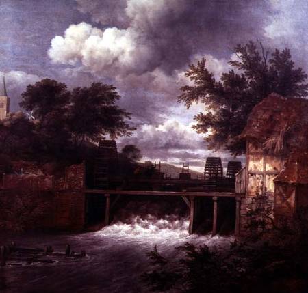 A Watermill from Jacob Isaacksz van Ruisdael