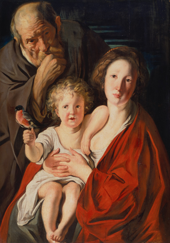 The Holy Family from Jacob Jordaens