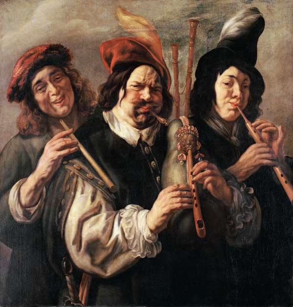 Three Musicians from Jacob Jordaens
