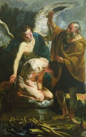 The Sacrifice of Isaac from Jacob Jordaens