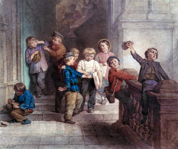 Playing Outside the School Room from Jacob Spoel
