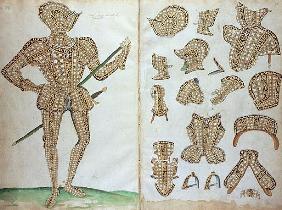 Suit of Armour for Sir Henry Lee, from ''An Elizabethan Armourer''s Album''