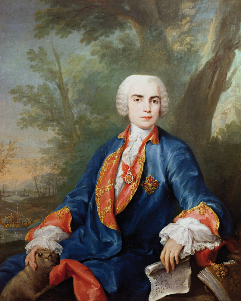 Portrait of Carlo Broschi from Jacopo Amigoni