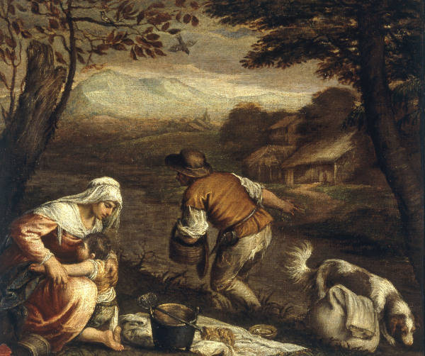 J.Bassano Workshop / Family of Sower from Jacopo Bassano