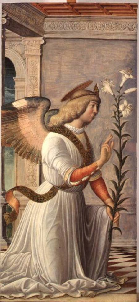 The Archangel Gabriel (panel) from Jacopo da Montagnana