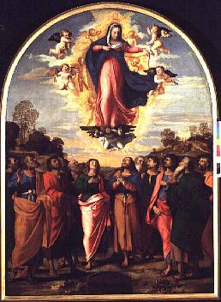 Assumption of the Virgin from Jacopo Palma