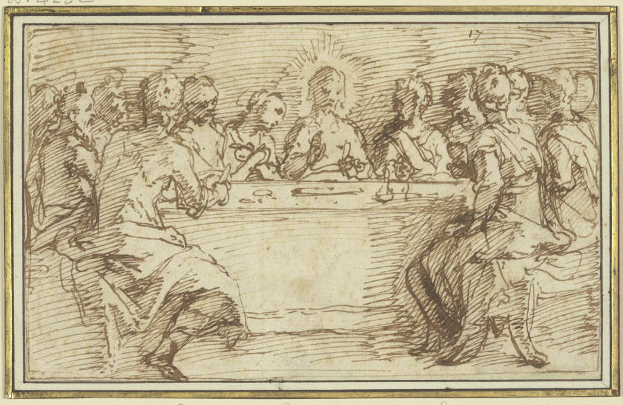 The Last Supper from Jacopo Palma il Giovane