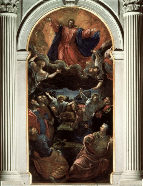 Ascension of Christ / Tintoretto School from Jacopo Robusti Tintoretto