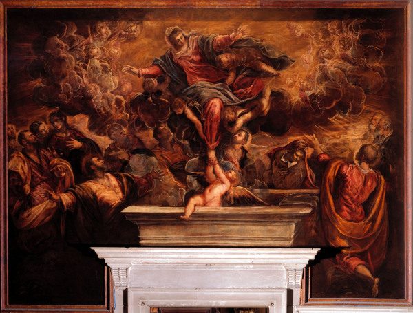 Assumption of Virgin / Tintoretto from Jacopo Robusti Tintoretto
