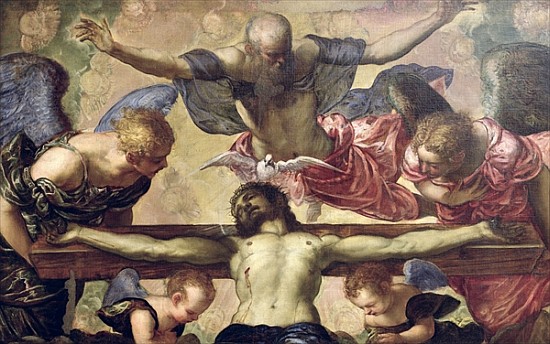 The Trinity from Jacopo Robusti Tintoretto