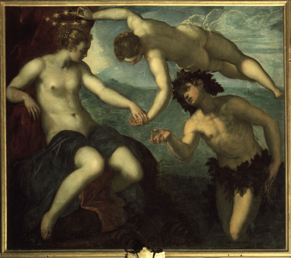 Tintoretto / Bacchus and Ariadne / 1576 from Jacopo Robusti Tintoretto