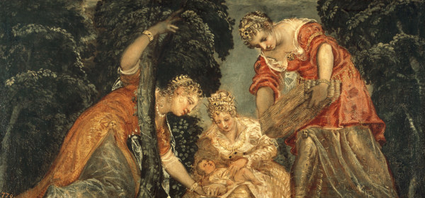 Tintoretto / Finding of Moses from Jacopo Robusti Tintoretto