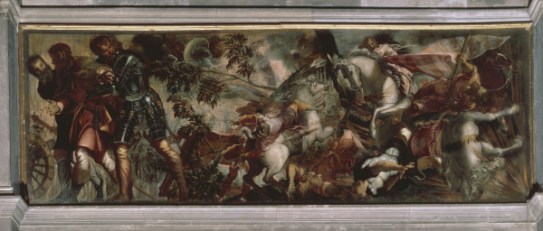 Tintoretto / St.Roche in Battle / c.1582 from Jacopo Robusti Tintoretto