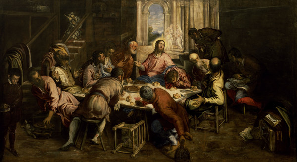 Tintoretto / The Last Supper from Jacopo Robusti Tintoretto