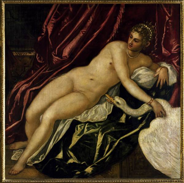 Tintoretto, Leda and the Swan from Jacopo Robusti Tintoretto