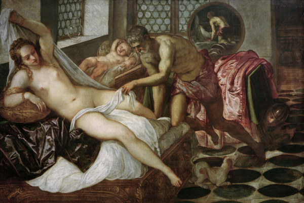 Tintoretto, Mars und Venus from Jacopo Robusti Tintoretto