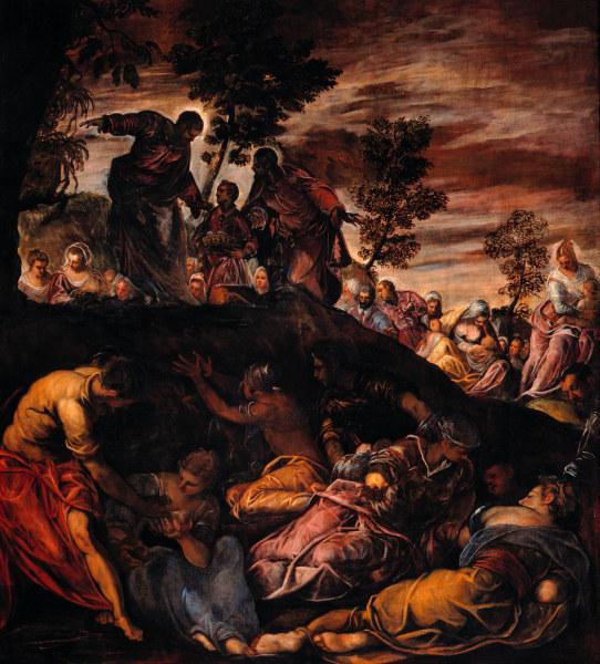 Tintoretto, Miracle of Loaves from Jacopo Robusti Tintoretto