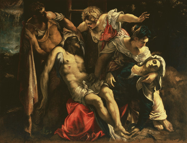 Tintoretto/Deposition from the Cross from Jacopo Robusti Tintoretto